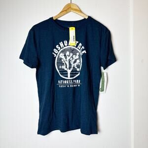 NWT Joshua Tree National Park Graphic Tee Threads 4 Thought Navy Kid's Size